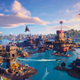 Fortnite’s latest season updated the map by flooding most of it, but keeping a convenient place to stream Chris Nolan movies, apparently.
